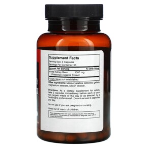 Thành phần vi chất của Futurebiotics White Kidney Bean Extract 100 Capsules 049479002207