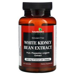 Thực phẩm chức năng Futurebiotics White Kidney Bean Extract 100 Capsules 049479002207