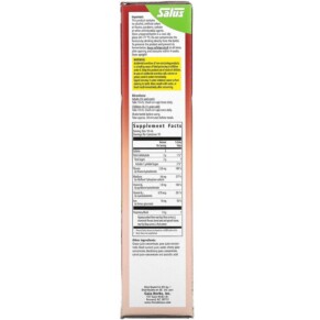 Thành phần vi chất của Gaia Herbs Floradix Floravital Iron + Herbs 23 fl oz (700 ml) 850026260144