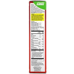 Thành phần vi chất của Gaia Herbs Floradix Iron + Herbs Liquid Herbal Supplement 8.5 fl oz (250 ml) 850026260090