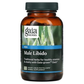 Thực phẩm chức năng Gaia Herbs Male Libido 120 Vegan Liquid Phyto-Caps 751063146173