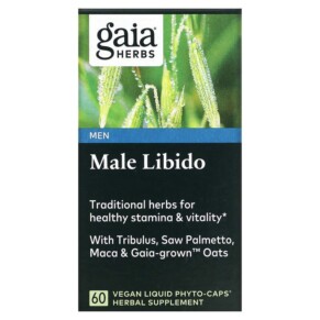 Thực phẩm chức năng Gaia Herbs Male Libido 60 Vegan Liquid Phyto-Caps 751063399104