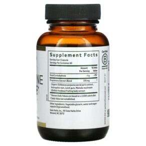 Thành phần vi chất của Gaia Herbs Professional Solutions Daily Immune Response 60 Liquid-Filled Capsules 751063403542