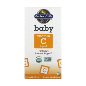 Thực phẩm chức năng Garden of Life Baby Vitamin C Liquid 1.9 fl oz (56 ml) 658010125222