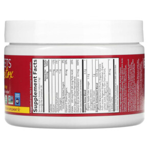 Thành phần vi chất của Garden of Life Beets Detox with Apple Cider Vinegar Cranberry Pomegranate 3.7 oz (105 g) 658010131377