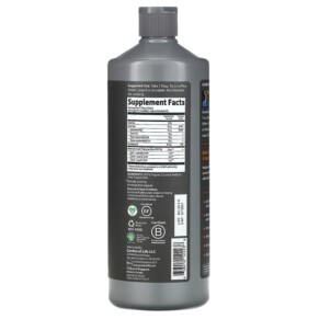 Thành phần vi chất của Garden of Life Dr. Formulated Brain Health 100% Organic Coconut MCT Oil Unflavored 32 fl oz (946 ml) 658010122238