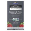 Thực phẩm chức năng Garden of Life Dr. Formulated Brain Health Memory & Focus for Young Adults 60 Vegetarian Tablets 658010121279