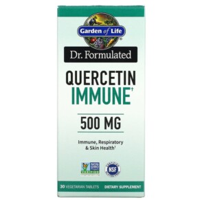 Thực phẩm chức năng Garden of Life Dr. Formulated Quercetin Immune 500 mg 30 Vegetarian Tablets 658010130547