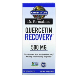 Thực phẩm chức năng Garden of Life Dr. Formulated Quercetin Recovery 500 mg 30 Vegan Tablets 658010130516