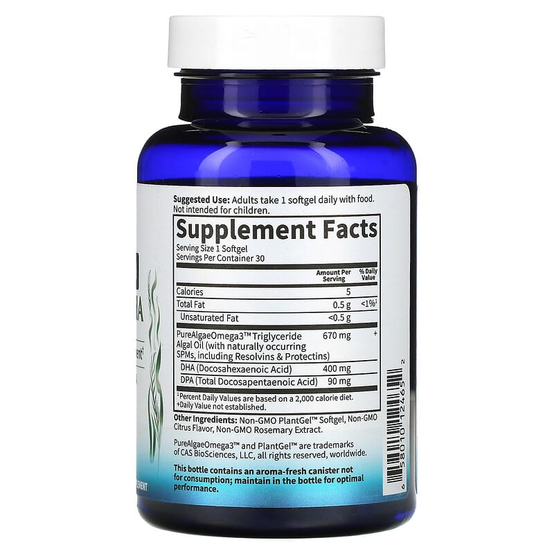 Garden of Life Dr. Formulated Vegan Prenatal DHA 400 mg 30 Softgels 2 Thành phần vi chất của Garden of Life Dr. Formulated Vegan Prenatal DHA 400 mg 30 Softgels 658010124652