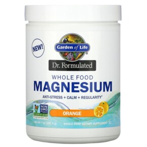 Thực phẩm chức năng Garden of Life Dr. Formulated Whole Food Magnesium Powder Orange 7 oz (197.4 g) 658010122788