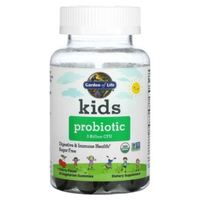 Thực phẩm chức năng Garden of Life Kids Probiotic Cherry 3 Billion CFU 30 Vegetarian Gummies 658010125154