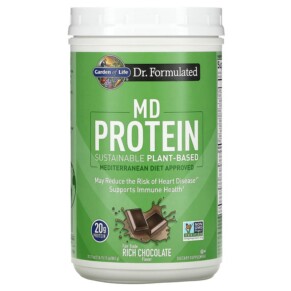 Thực phẩm chức năng Garden of Life MD Protein Sustainable Plant-Based Rich Chocolate 31.11 oz (882 g) 658010129510