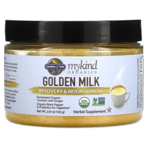 Thực phẩm chức năng Garden of Life MyKind Organics Golden Milk Recovery & Nourishment 3.70 oz (105 g) 658010123082