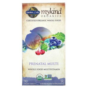 Thực phẩm chức năng Garden of Life MyKind Organics Prenatal Multi 90 Vegan Tablets 658010117708