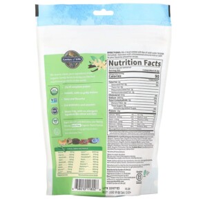 Thành phần vi chất của Garden of Life Organic Plant Protein Grain Free Smooth Vanilla 9.4 oz (265 g) 658010118026