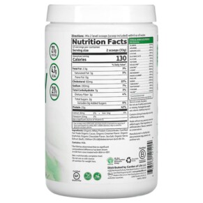 Thành phần vi chất của Garden of Life Organic Whey Protein Grass-Fed Chocolate Cacao 13.96 oz (396 g) 658010121224