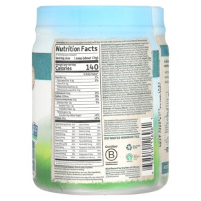 Thành phần vi chất của Garden of Life RAW Organic Meal Shake & Meal Replacement 1 lb 2 oz (519 g) 658010116961