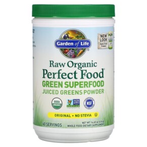 Thực phẩm chức năng Garden of Life Raw Organic Perfect Food Green Superfood Juiced Greens Powder Original 14.6 oz (414 g) 658010117081