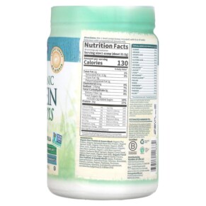 Thành phần vi chất của Garden of Life RAW Organic Protein & Greens Plant Formula Lightly Sweet 22.92 oz (650 g) 658010118682