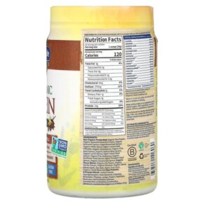 Thành phần vi chất của Garden of Life RAW Organic Protein Organic Plant Formula Vanilla Chai 16 lbs 4.45 oz (580 g) 658010116060