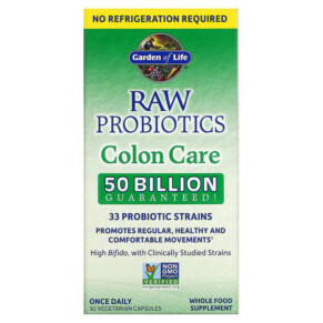 Thực phẩm chức năng Garden of Life RAW Probiotics Colon Care 30 Vegetarian Capsules 658010123327