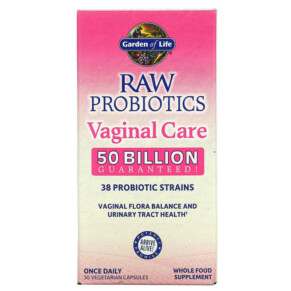 Thực phẩm chức năng Garden of Life RAW Probiotics Vaginal Care 50 Billion 30 Vegetarian Capsules 658010116633