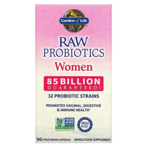Thực phẩm chức năng Garden of Life RAW Probiotics Women 85 Billion CFU 90 Vegetarian Capsules 658010115674