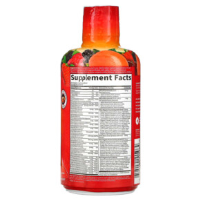 Thành phần vi chất của Garden of Life Vitamin Code Liquid Multivitamin Formula Fruit Punch 30 fl oz (900 ml) 658010115964