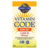 Thực phẩm chức năng Garden of Life Vitamin Code RAW D3 50 mcg (2.000 IU) 120 Vegetarian Capsules 658010116565