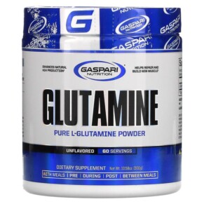 Thực phẩm chức năng Gaspari Nutrition Glutamine Unflavored 10.58 oz (300 g) 646511012516