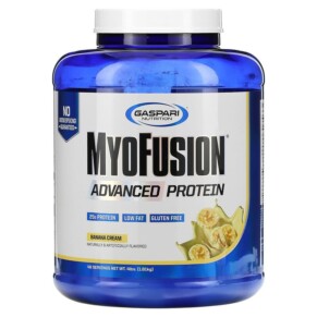 Thực phẩm chức năng Gaspari Nutrition MyoFusion Advanced Protein Banana Cream 4 lbs (1.81 g) 646511023086