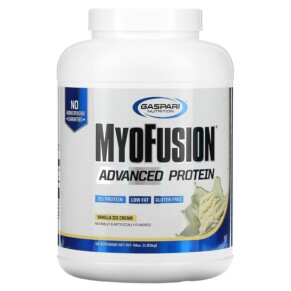 Thực phẩm chức năng Gaspari Nutrition MyoFusion Advanced Protein Vanilla Ice Cream 4 lbs (1.81 kg) 646511022447
