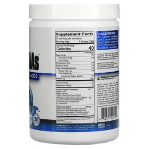 Thành phần vi chất của Gaspari Nutrition Proven EAAs with 9 Essential Amino Acids Blueberry Acai 13.75 oz (390 g) 646511026599