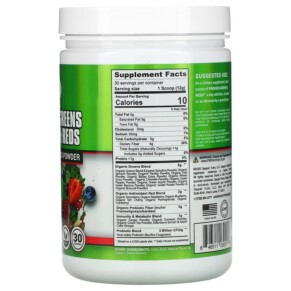 Thành phần vi chất của Gaspari Nutrition Proven Greens & Reds High Nutrient Superfood Powder Naturally Flavored 12.69 oz (360 g) 646511030176