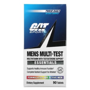 Thực phẩm chức năng GAT Men's Multi+Test Multivitamin with Testosterone Support 90 Tablets 816170022830