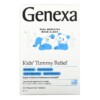 Thực phẩm chức năng Genexa LLC Kid's Tummy Relief Ages 2+ Organic Berry & Vanilla 30 Chewable Tablets 857630006694