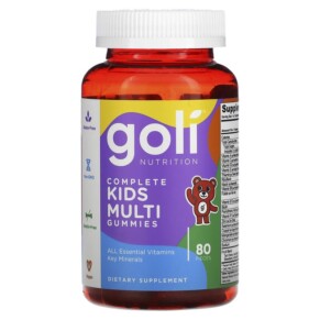 Thực phẩm chức năng Goli Nutrition Complete Kids Multi 80 Pieces 055840402545