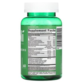 Thành phần vi chất của Goli Nutrition Supergreens Gummies 60 Pieces 055840401821