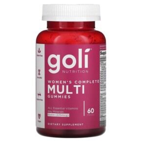 Thực phẩm chức năng Goli Nutrition Women's Complete Multi Gummies 60 Pieces 055840402552
