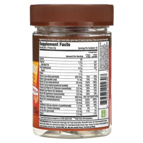 Thành phần vi chất của Good Day Chocolate Multivitamin for Kids 50 Chocolate Supplement Pieces 858982004307