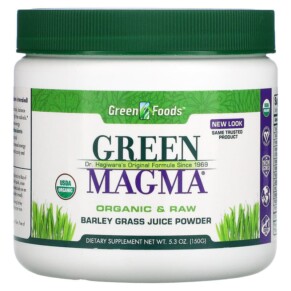 Thực phẩm chức năng Green Foods Corporation Green Magma Barley Grass Juice Powder 5.3 oz (150 g) 083851204315
