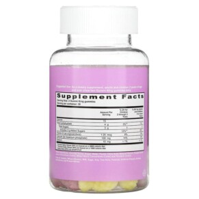 Thành phần vi chất của GummiKing Calcium + Vitamin D for Kids 60 Gummies 835776000523