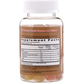 Thành phần vi chất của GummiKing Fiber 60 Gummies 835776001346