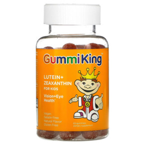 Thực phẩm chức năng GummiKing Lutein + Zeaxanthin for Kids Mango 60 Gummies 835776001063