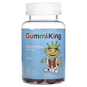Thực phẩm chức năng GummiKing Melatonin for Kids Strawberry 60 Gummies 835776001162