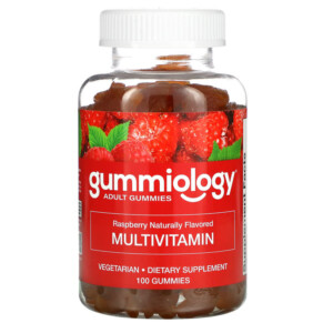 Thực phẩm chức năng Gummiology Adult Multivitamin Gummies Natural Raspberry Flavor 100 Vegetarian Gummies 898220014767
