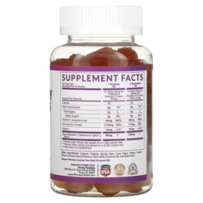 Thành phần vi chất của Havasu Nutrition Elderberry Gummies for Kids 60 Gummies 850008464287