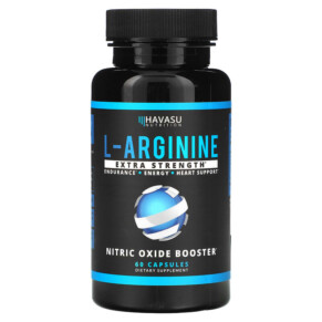 Thực phẩm chức năng Havasu Nutrition L-Arginine Extra Strength 60 Capsules 850008464164
