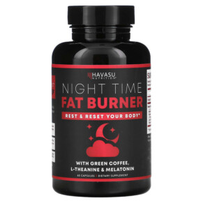 Thực phẩm chức năng Havasu Nutrition Nighttime Fat Burner 60 Capsules 850008464348